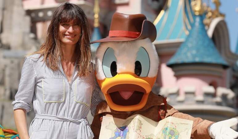 Caroline de Maigret fait honneur à la sortie du nouveau film Le Roi Lion à Disneyland Paris 
