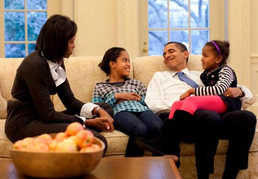 La famille Obama, une famille comme toutes les autres ? 