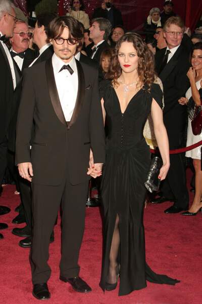 Johnny Depp et Vanessa Paradis, 2008