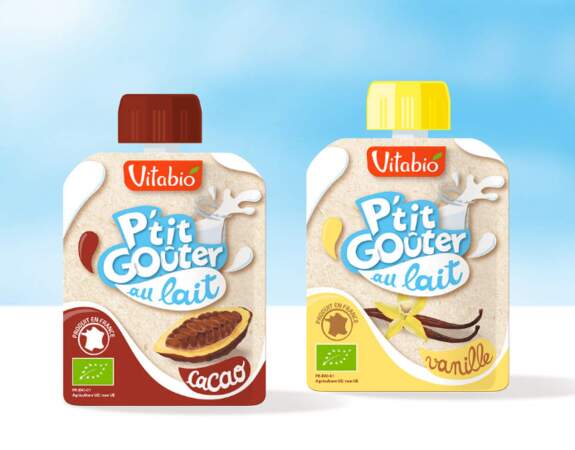 Nouveautés de la rentrée : P'tit goûter au lait - Vitabio