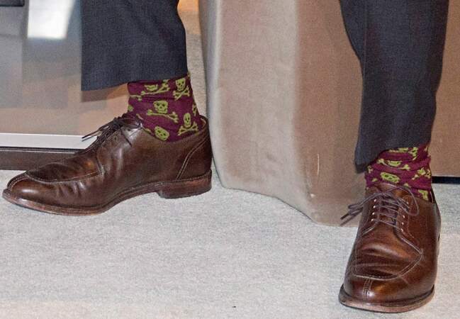 Justin Trudeau : ses chaussettes grunge