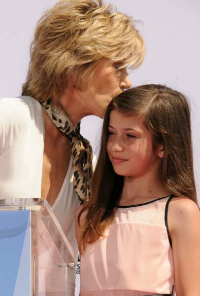 Jane Fonda et sa petite-fille Viva Vadim