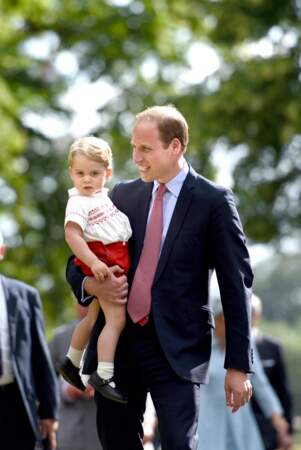 Le prince William et son fils, le prince George