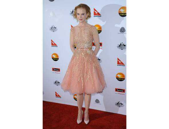 La robe de bal rétro de Nicole Kidman