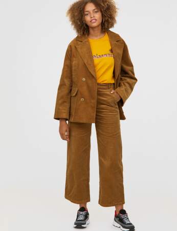 Nouveautés H&M : le pantalon en velours