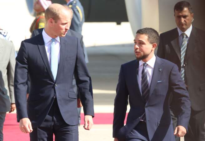 Le prince Hussein et le prince William