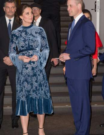 Kate Middleton en Suède : le look seventies