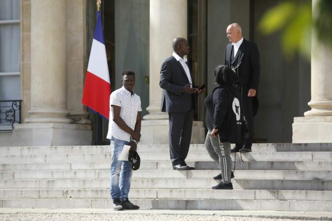 Mamoudou Gassama reçu à l'Elysée 