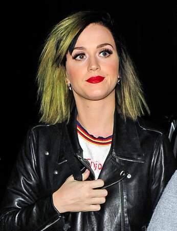 Katy Perry et ses cheveux verts