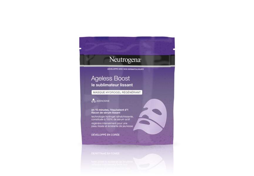 Le Masque hydrogel régénérant Ageless Boost Neutrogena