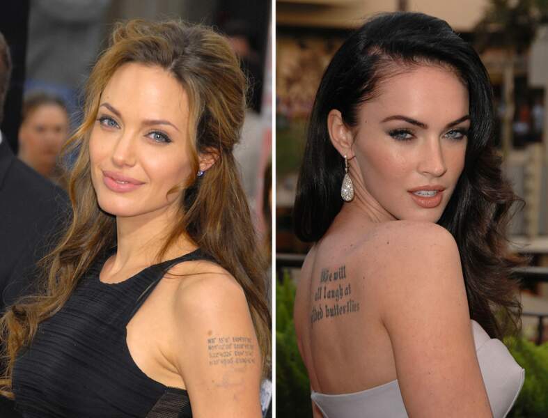 Angelina Jolie et Megan Fox