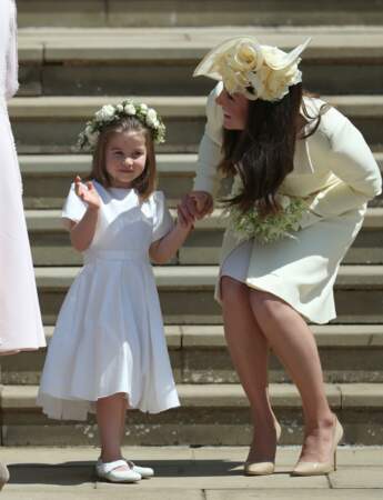 Kate Middleton rit aux éclats avec sa fille