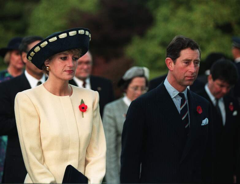 Le prince Charles et Lady Diana, 1992
