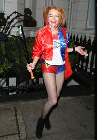 Le déguisement de Lindsay Lohan pour Halloween
