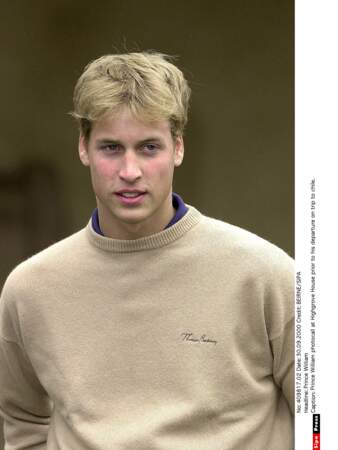 Le prince William, 2000