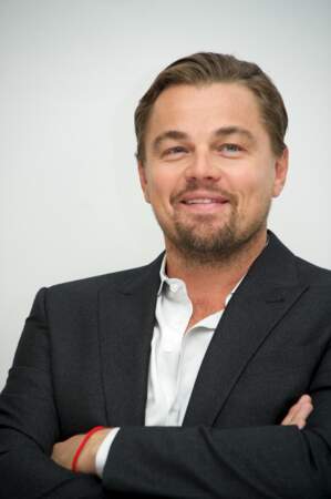Leonardo DiCaprio à la conférence de presse du film "The Revenant" en novembre 2015 à Beverly Hills