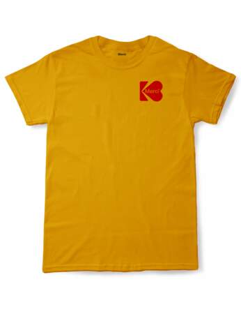 Tendance logo : le tee-shirt façon Kodak