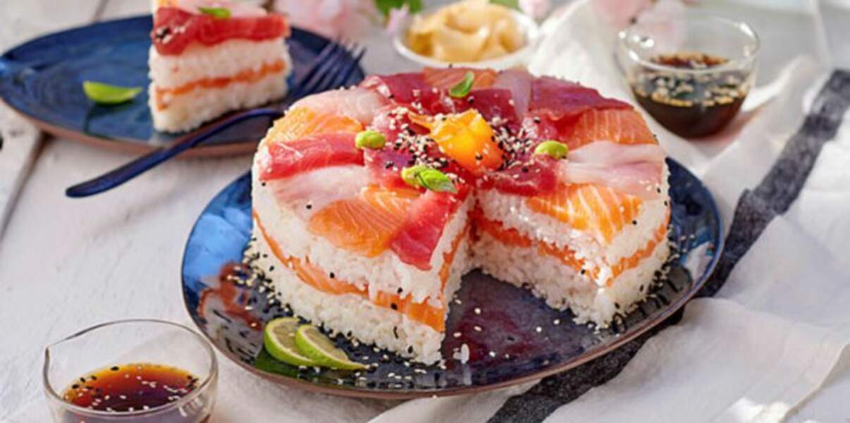 Sushi cake XXL