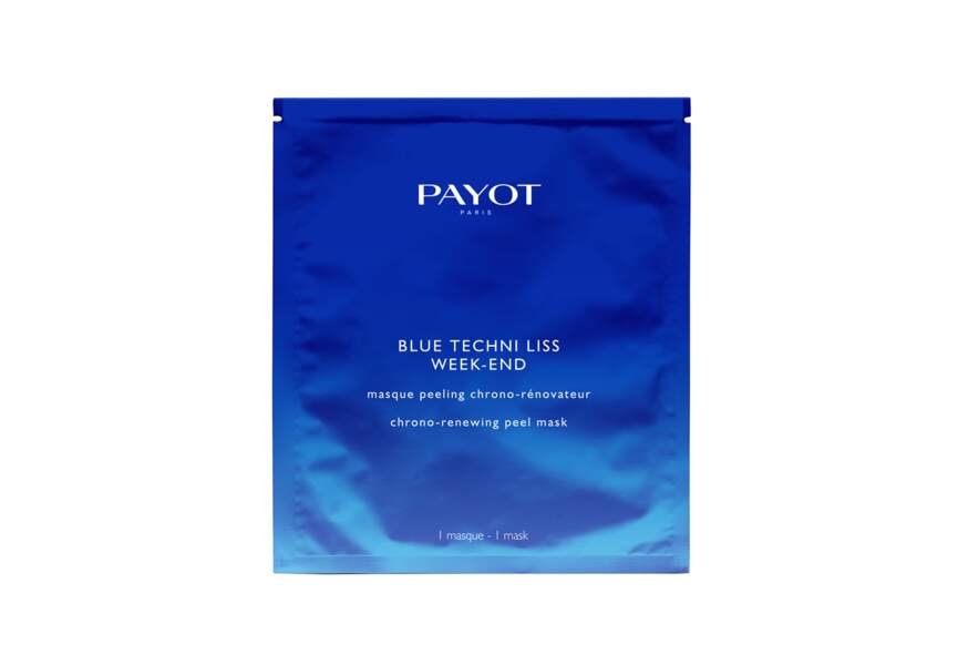 Le Masque peeling chrono-renovateur Blue techni liss week-end Payot