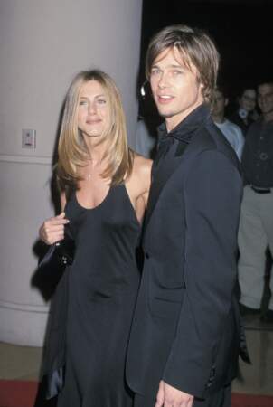 Brad Pitt et Jennifer Aniston en 2000.