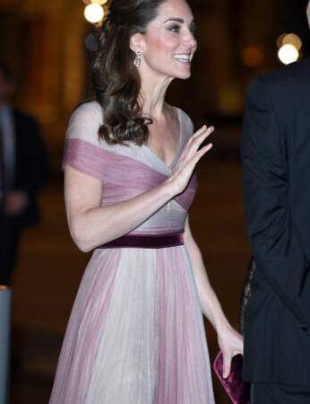 Kate Middleton, princesse le soir