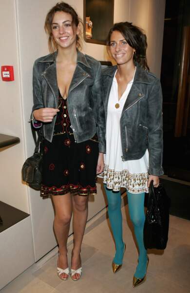 Rose Hanbury and her sister Marina Hanbury attend a Sergio Tacchini party in London on April 4, 2007.