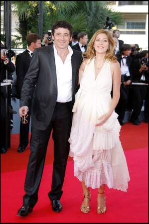 Patrick Bruel et Amanda Sthers au festival de Cannes en mai 2007.