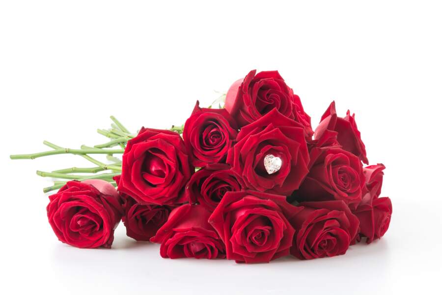 Bouquet de roses et bijou - Florajet