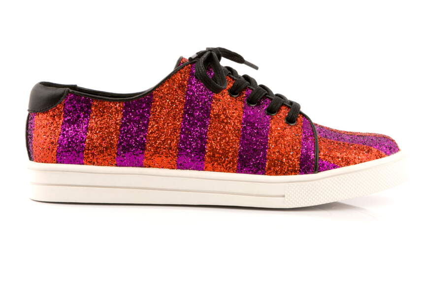 basket plateforme paillette