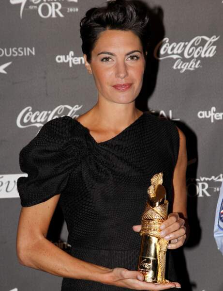 Alessandra Sublet à la cérémonie des Femme en Or en 2010