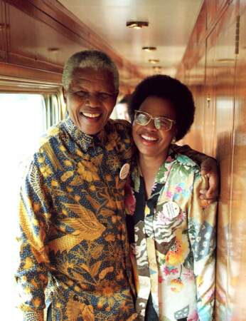Nelson Mandela et la dernière femme de sa vie, Graça Machel