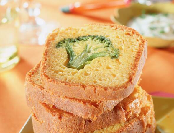 Cake aux brocolis
