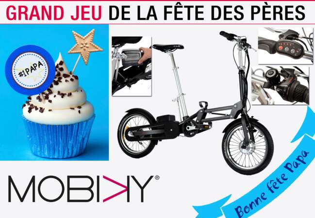 Gagnez un vélo électrique pliable "Youri" offert par Mobiky®