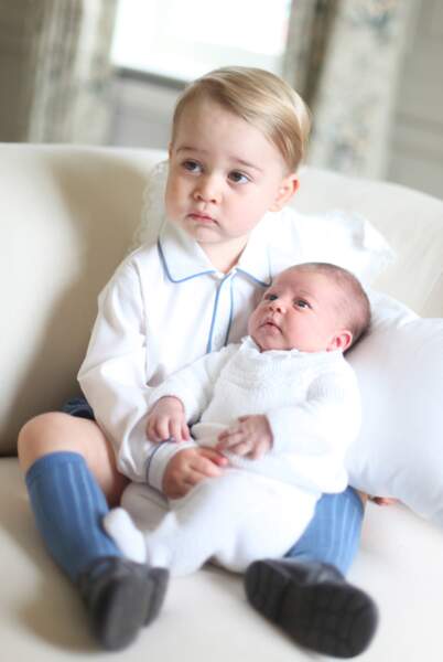 Le prince George et la princesse Charlotte