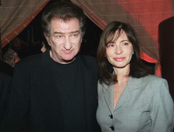 Eddy Mitchell et sa femme Muriel Bailleul : 2001
