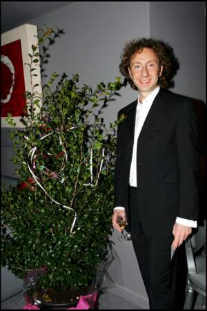 Stéphane Bern lors d'une soirée pour son 42ème anniversaire à Paris en 2005