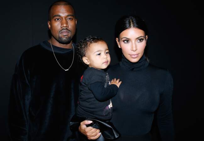 North West, la fille de Kim Kardashian et Kanye West