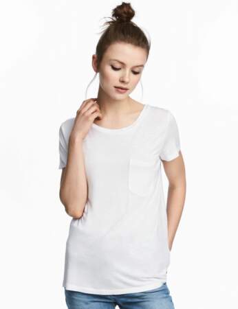 Soldes H&M : le t-shirt blanc