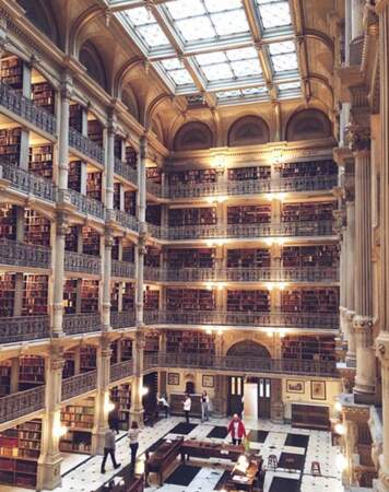 La bibliothèque George Peabody, à Baltimore
