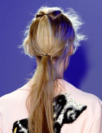 La double ponytail 