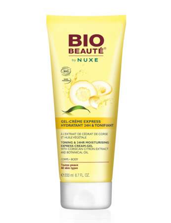 Gel-Crème Express hydratant 24 h et tonifiant, Bio Beauté by Nuxe : pour une cure vitaminée
