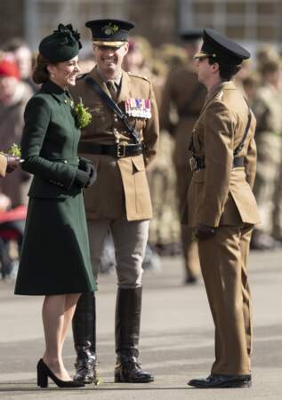 Kate Middleton, sublime en manteau Alexander McQueen