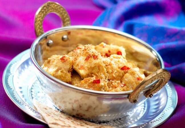 Poulet au curry à l’indienne