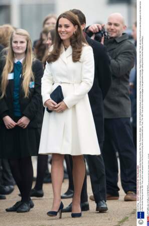 Un manteau étrangement similaire porté par Kate Middleton 