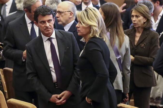 Manuel Valls et Susana Gallardo lors de la soirée des Prix du Royaume d'Espagne à Barcelone, le 25 février 2019