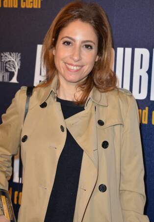 Léa Salamé à l'avant-première du film "Amis Publics" à Paris le 1er février 2016.