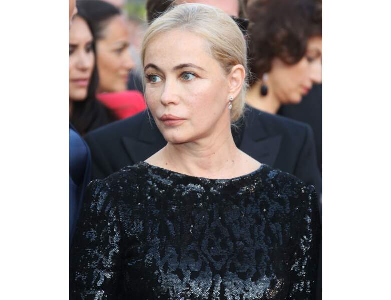 En 2017, l'actrice a 54 ans et assiste au Festival de Cannes