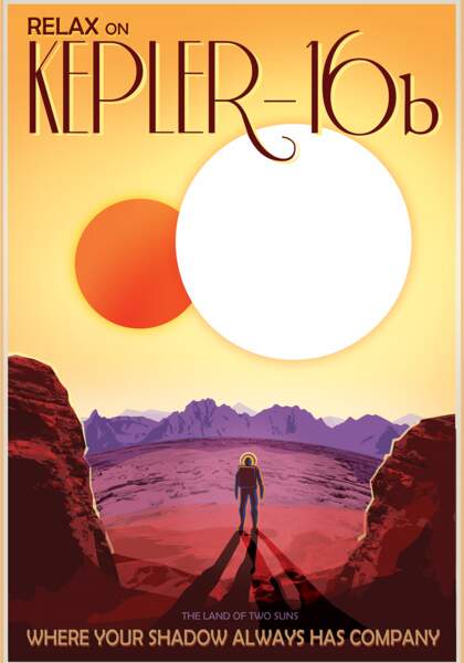Bain de soleil sur la planète extra-solaire Kepler 16b