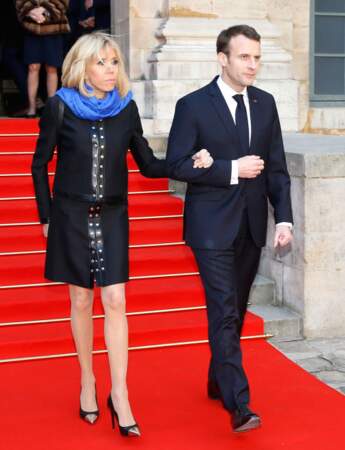 Brigitte Macron : ensemble rock