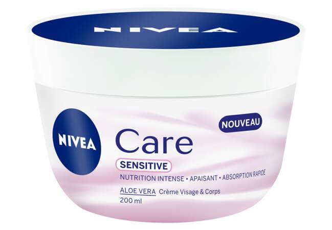 Care sensitive, Nivea : shopping pour peaux sensibles